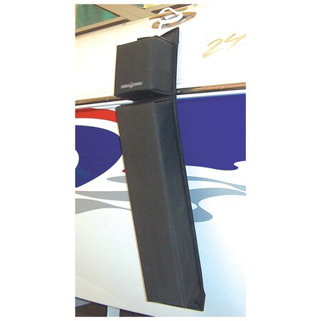Kwik Tek 30X6X4Hull Hugr Fend Blk HH-30CB